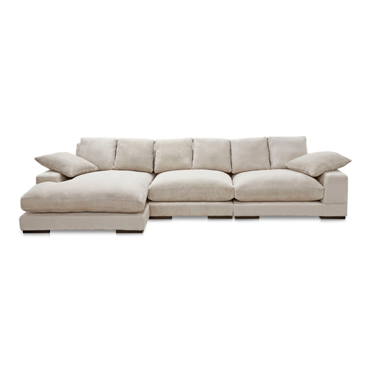 Plunge - Large Sectional - Cappuccino