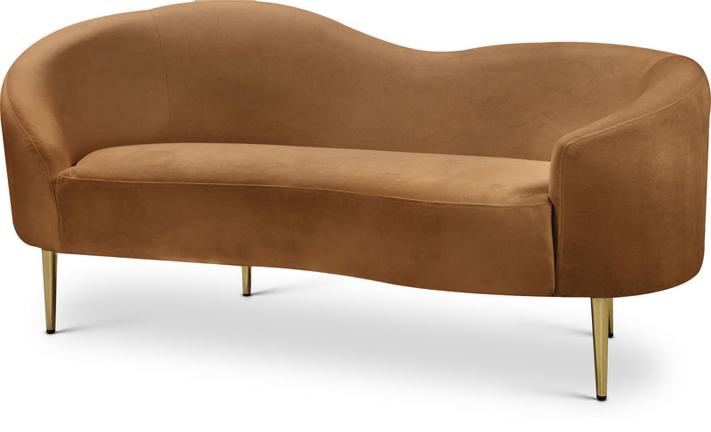 Ritz - Loveseat - Saddle