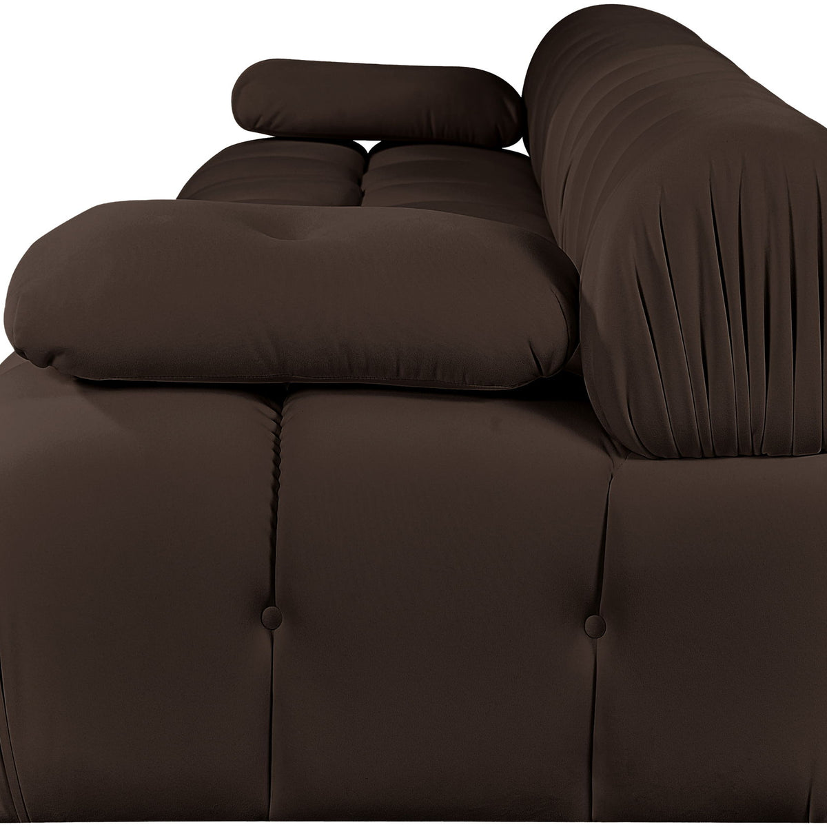 Orin - Velvet 4 Piece Modular Sofa