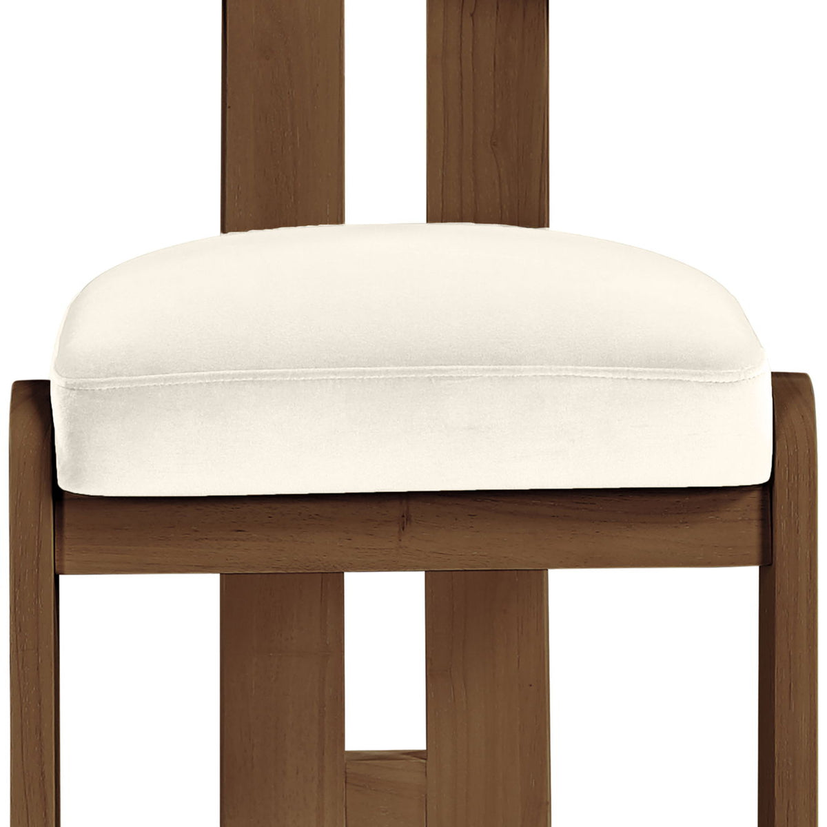 Arienzo - Performance Fabric Upholstered Dining Chair (Set of 2) - Walnut Base