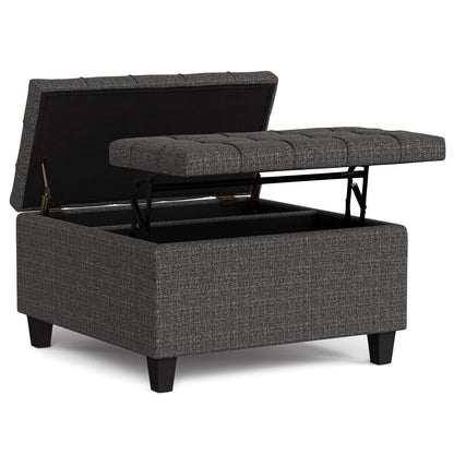 Harrison - Upholstered Coffee Table Storage Ottoman