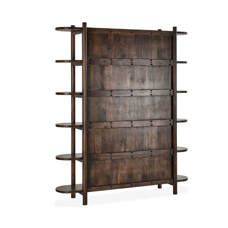 Redford - Tall Bookcase - Bark Brown