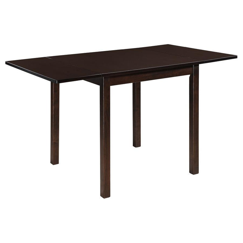 Kelso - 3 Piece Drop Leaf Dining Table Set - Cappuccino