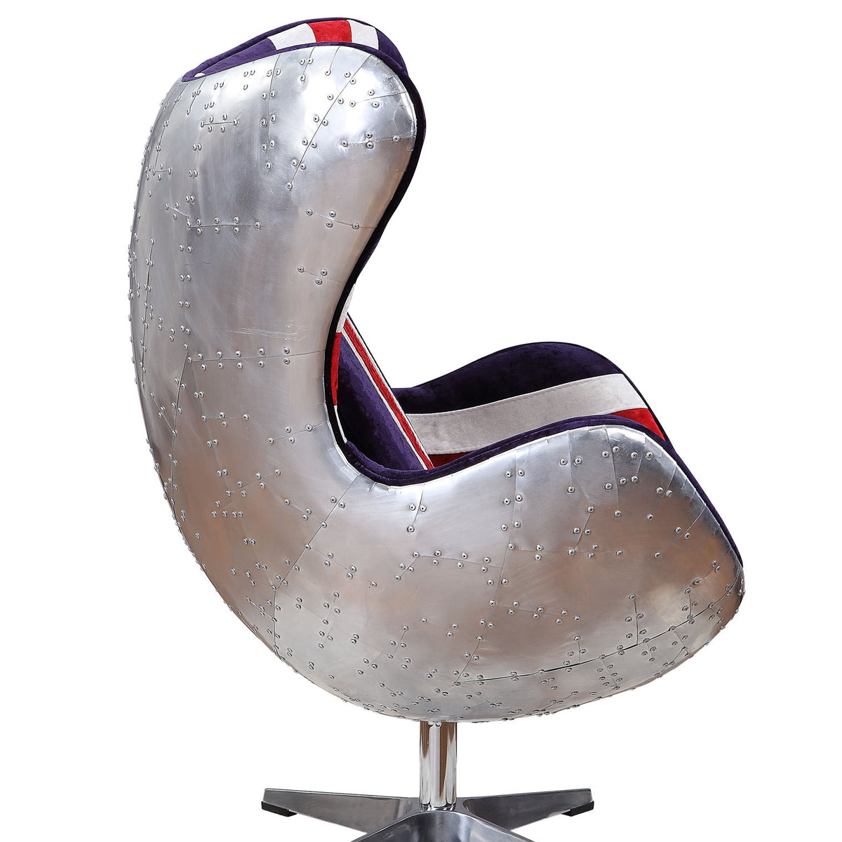 Brancaster - Pattern Accent Chair With Swivel - Multi