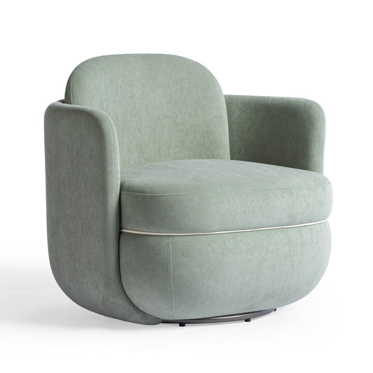 Wolfie - Velvet Swivel Chair
