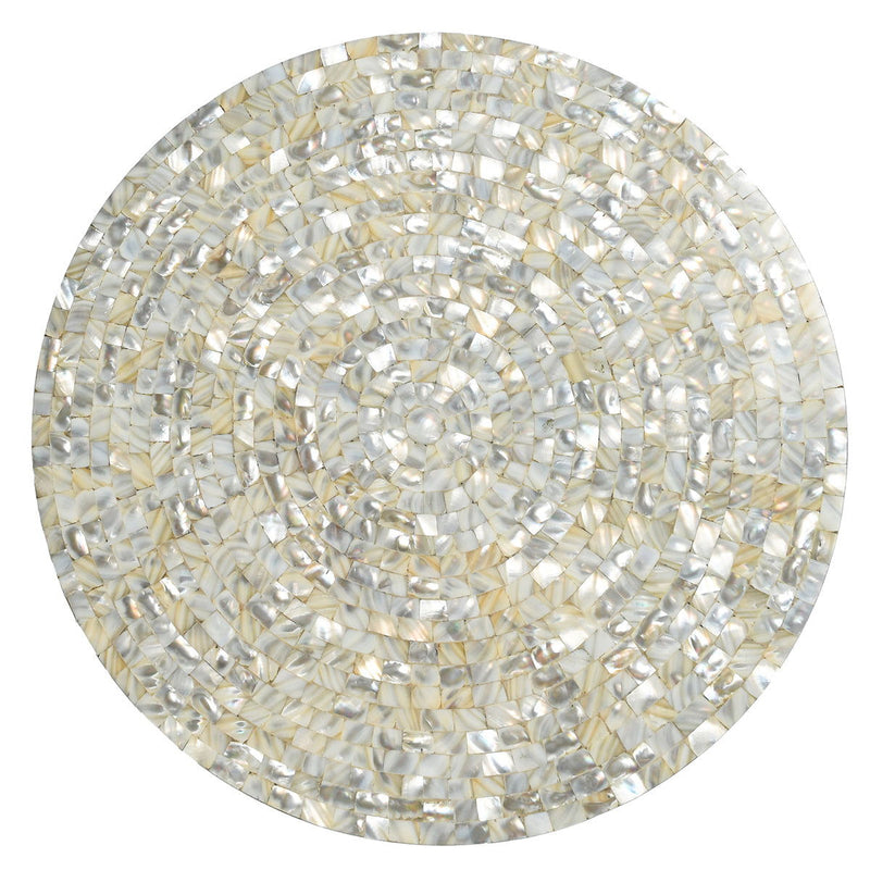 Ariel - Coffee Table - Pearl Silver