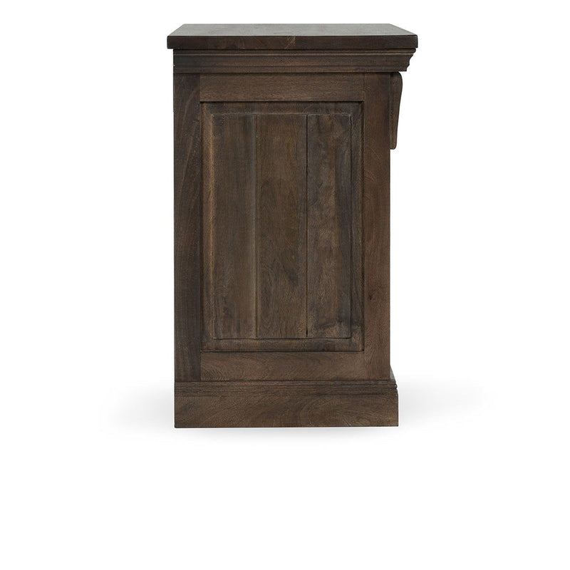 Adelaide - Wood 3 Drawer Nightstand - Cocoa Brown