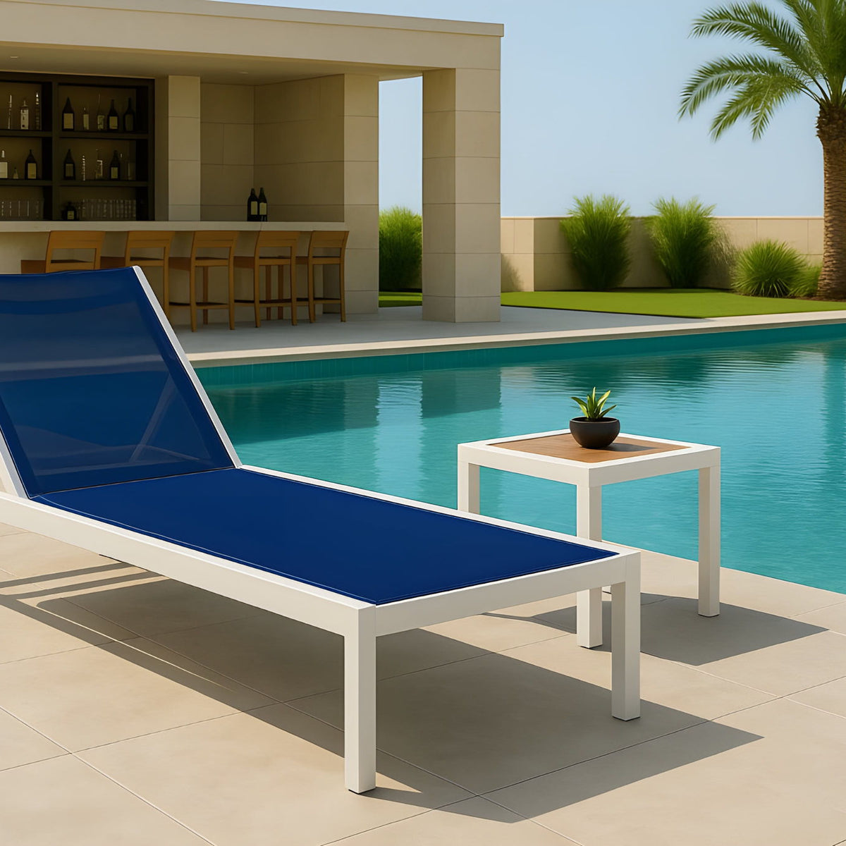 Nizuc - Outdoor Patio Chaise Lounge Chair