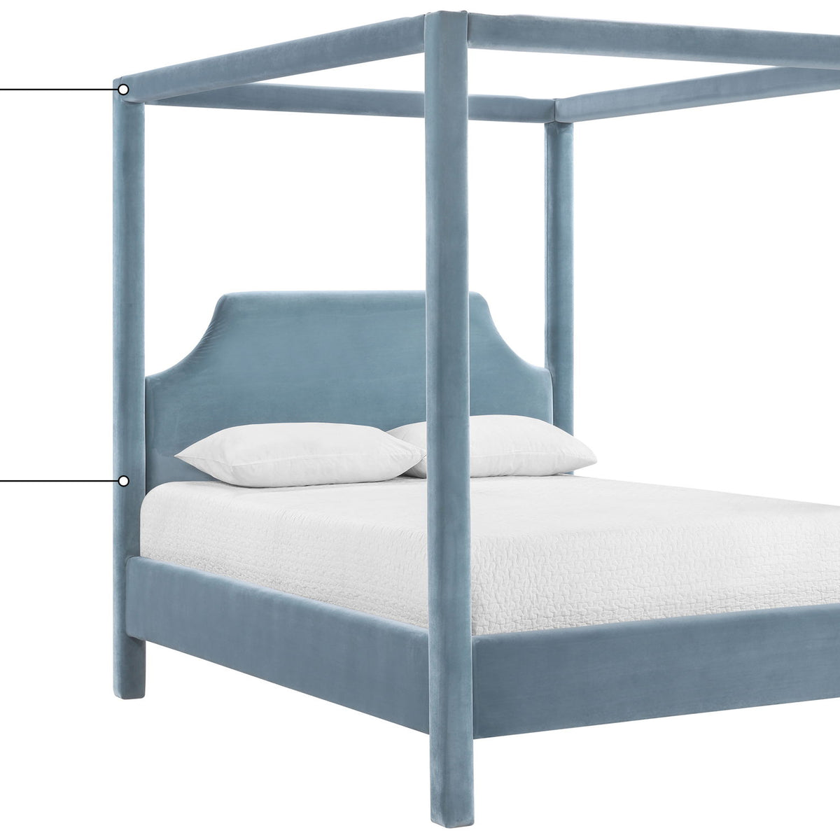 Dawson - Velvet Upholstered Bed