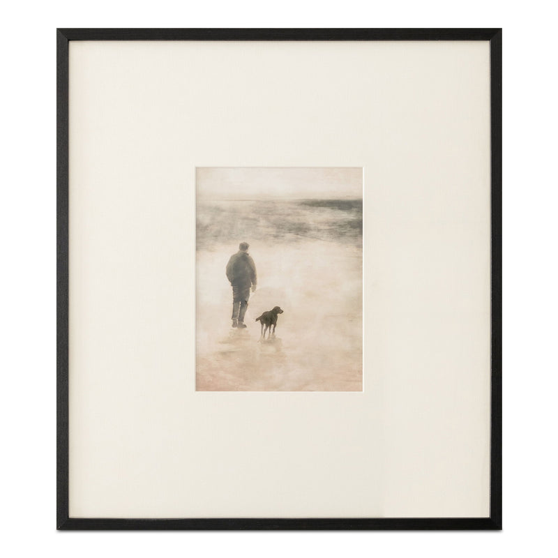 Strand - Framed Print - Beige