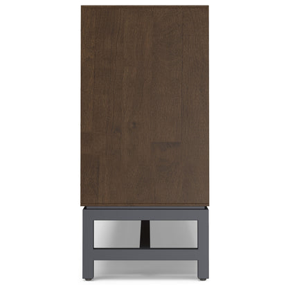 Banting - Low Wide Bookcase - Walnut Brown