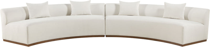 Avanti - 182.5" Chenille Fabric Upholstered 2 Piece Modular Sectional