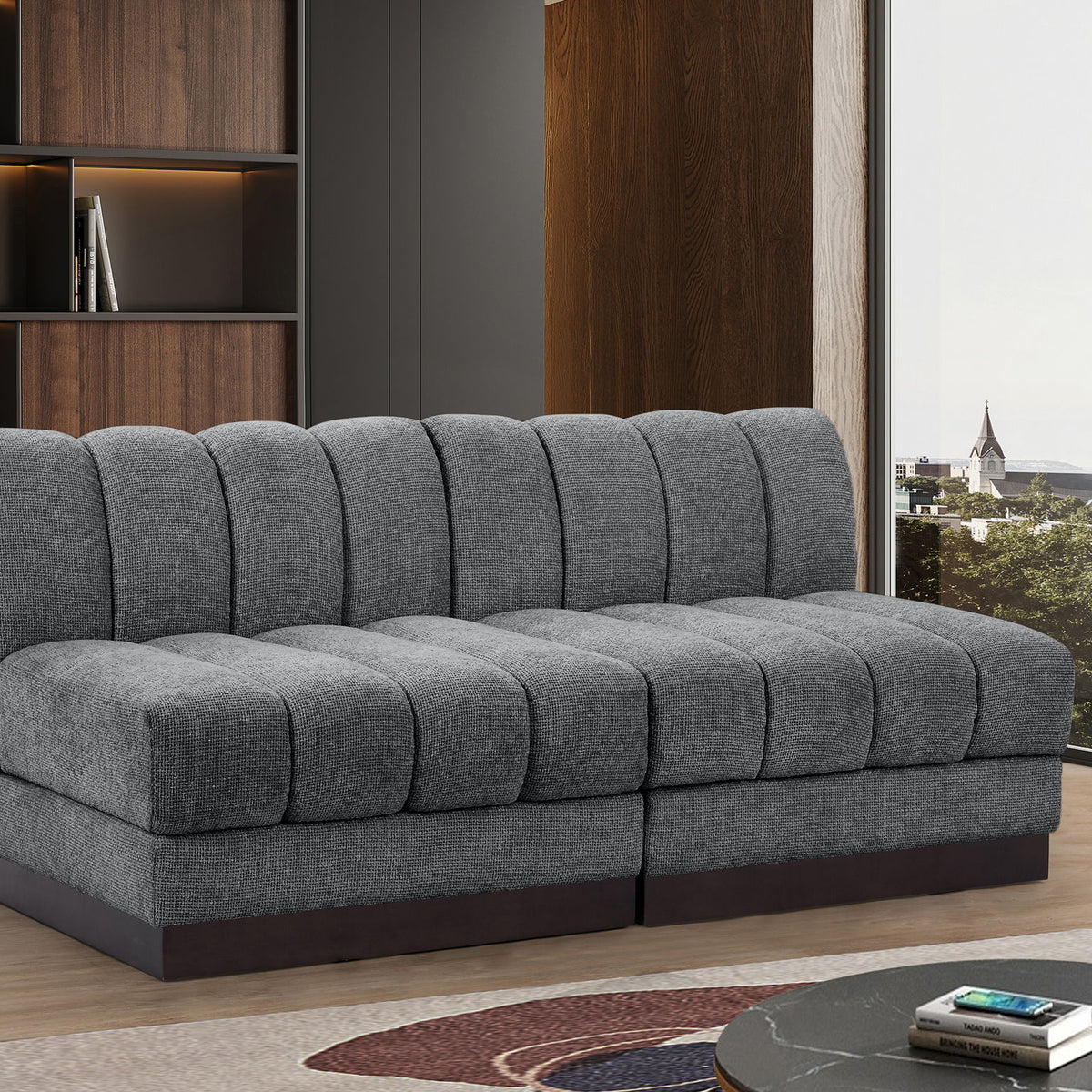 Quinn - 2 Seat Modular Armless Sofa