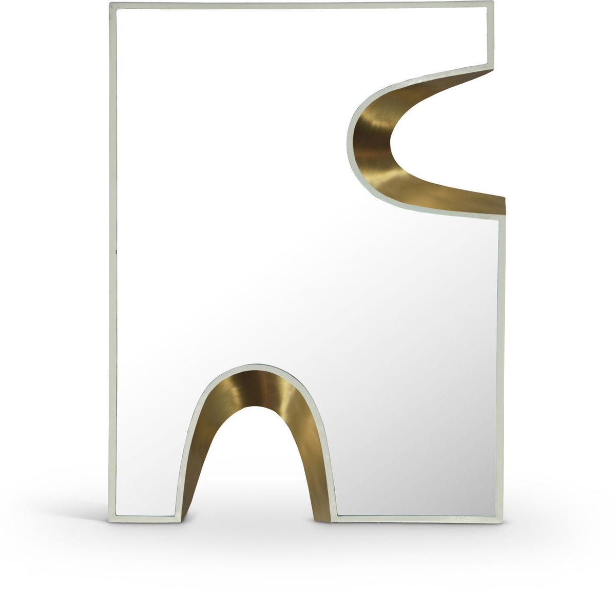 Soleil - Mirror With Gold Accent
