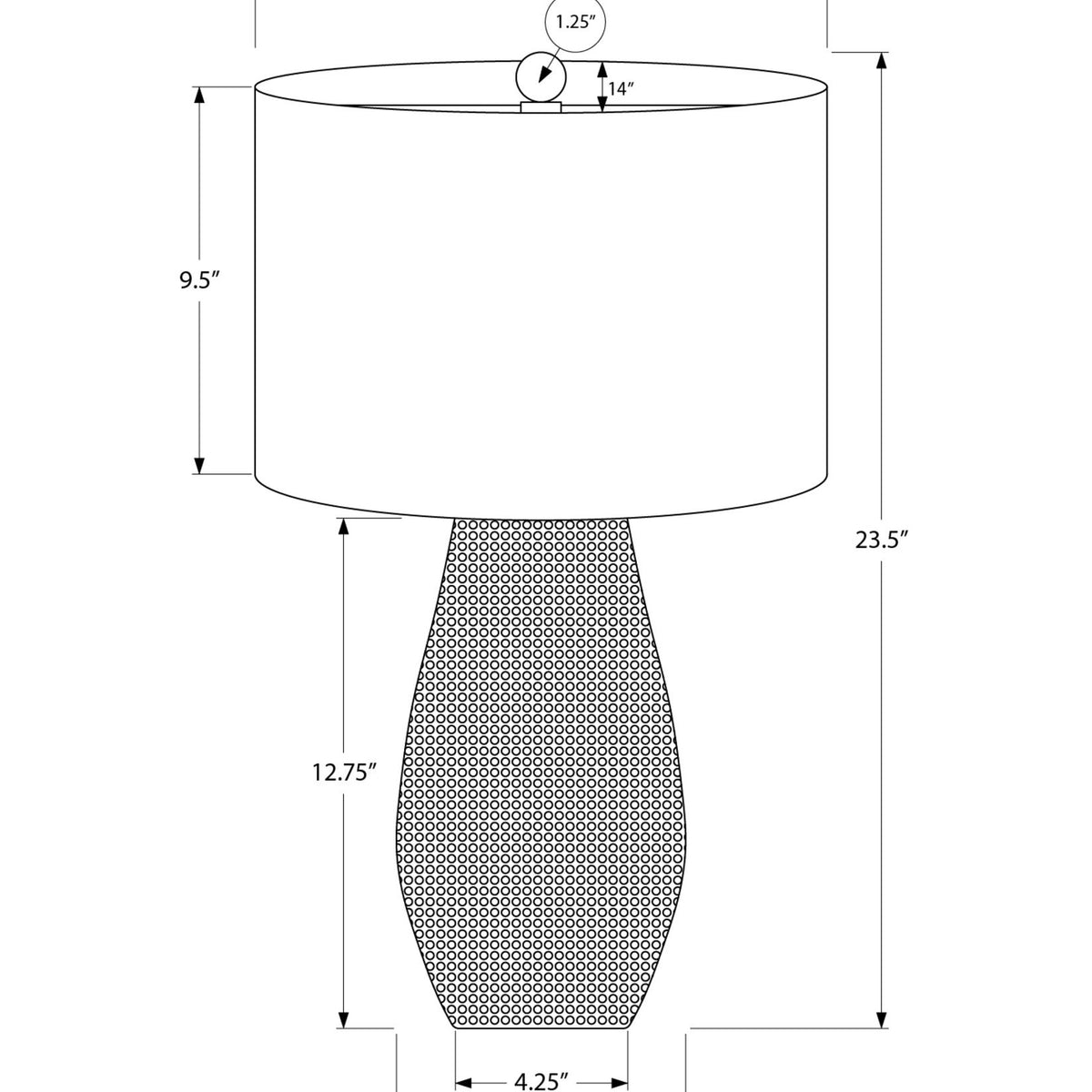 Lighting, Table Lamp, Resin, Contemporary - Gray