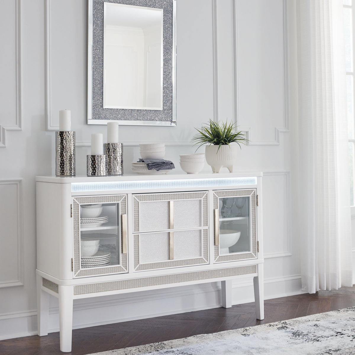 Chalanna - Dining Room Server - White
