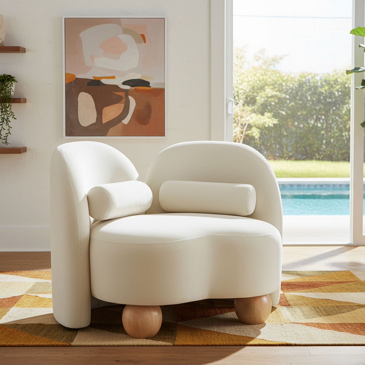 Daphne - Velvet Chair