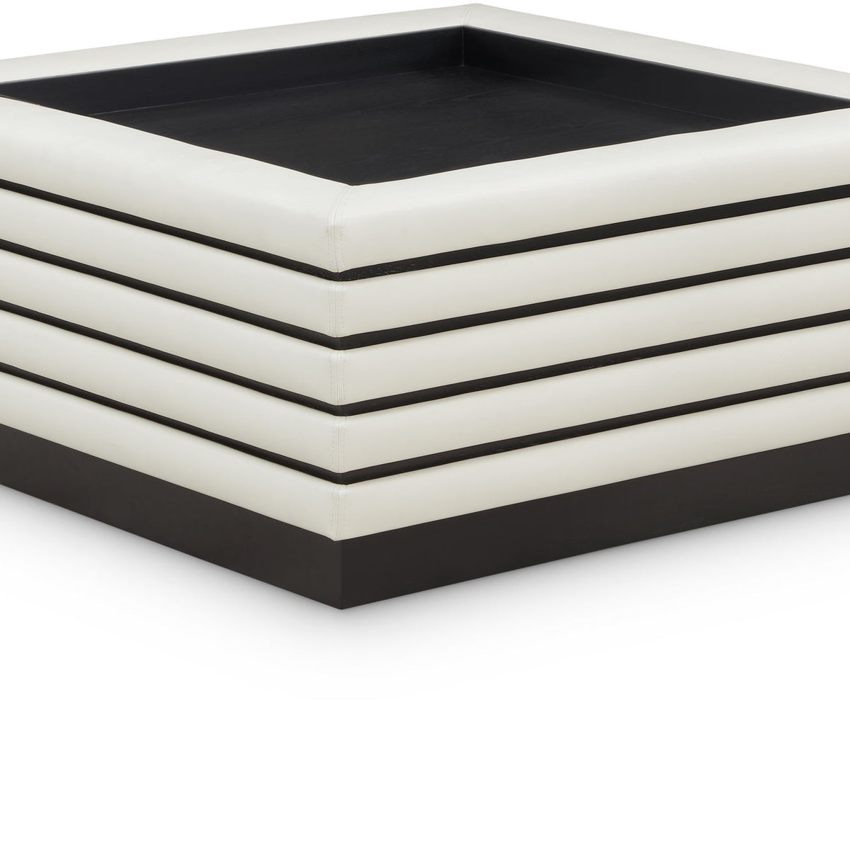 Rory - Coffee Table With Black Base