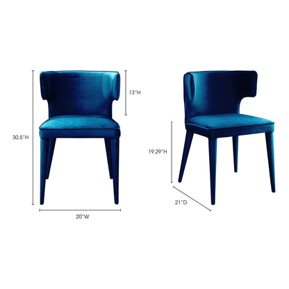 Jennaya - Dining Chair - Teal