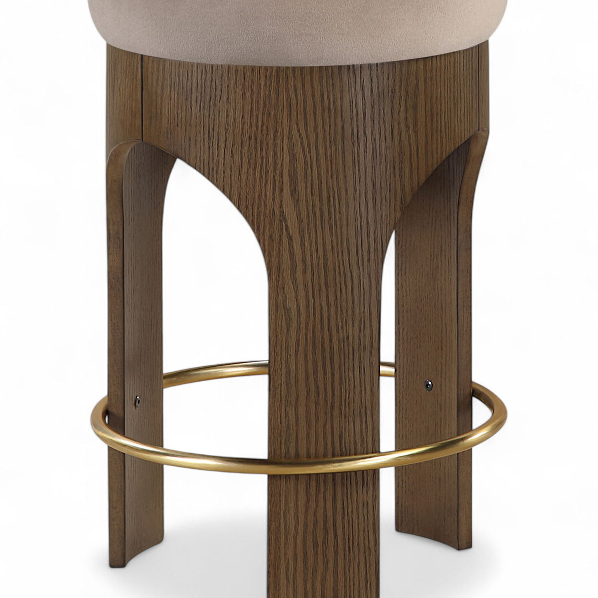 Bocceli - Counter Stool - Brown Base