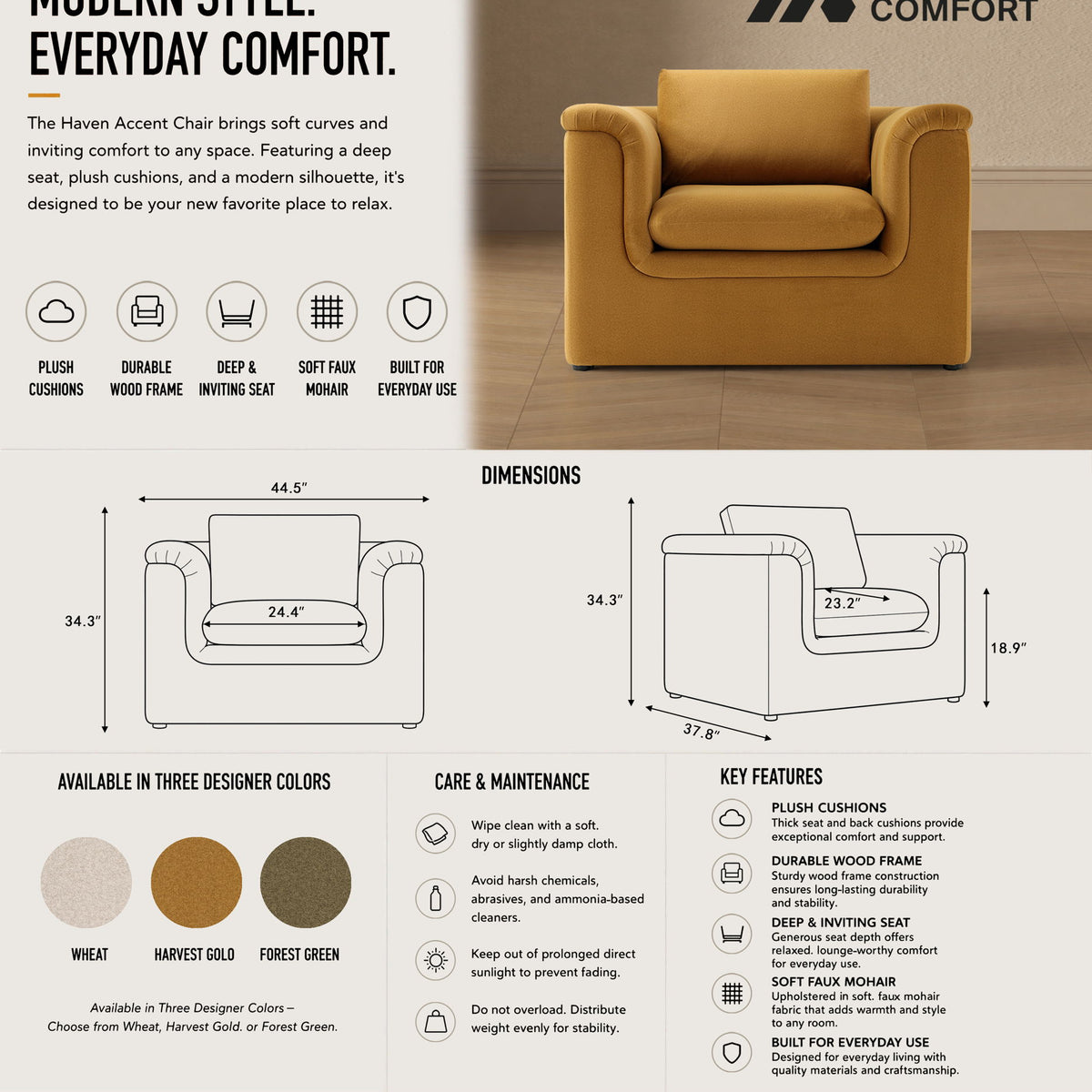 Manhattan Haven - Accent Armchair