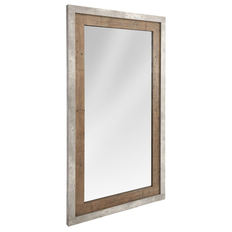Charlotte - Mirror - Natural / Weathered Cement