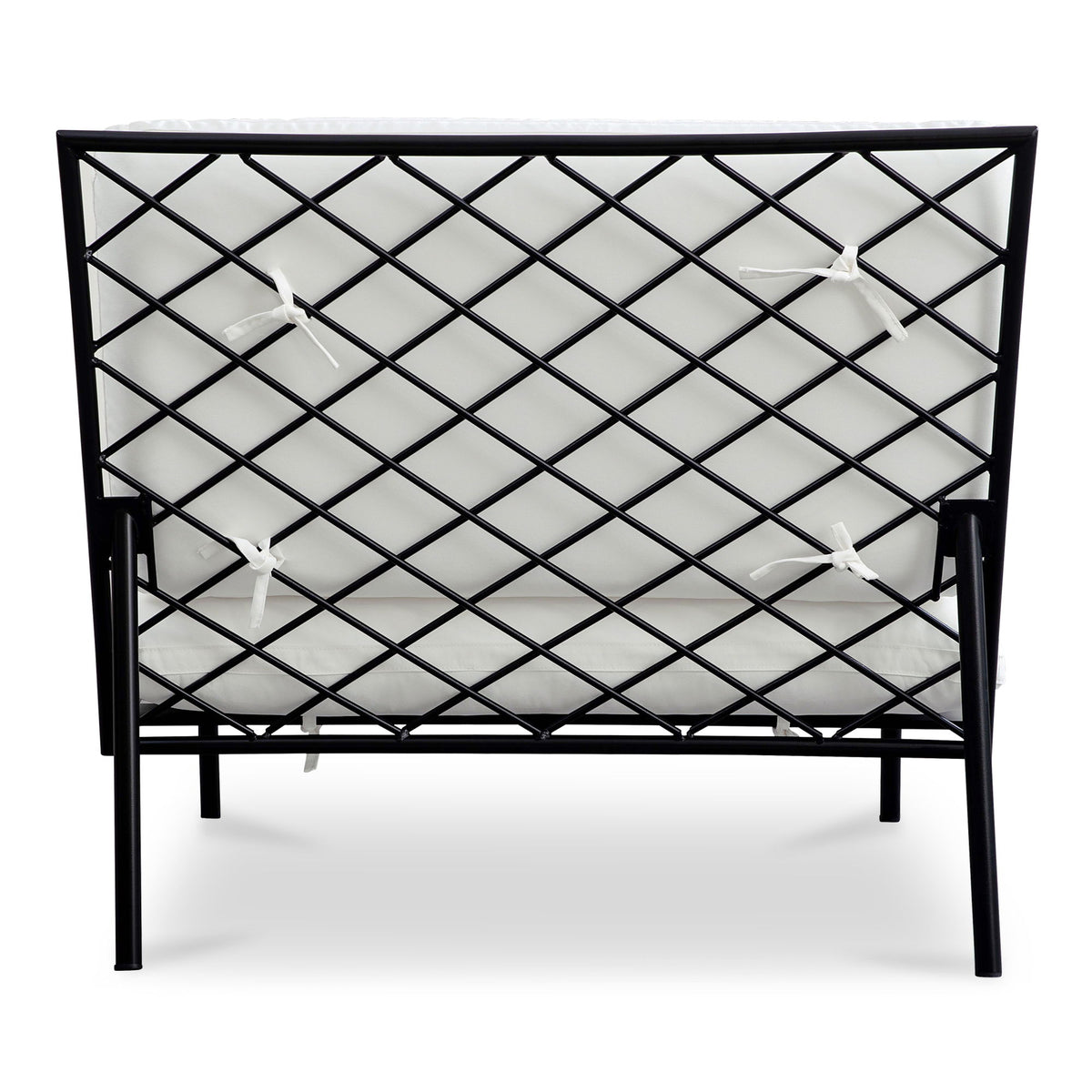 Salma - Outdoor Accent Chair - White