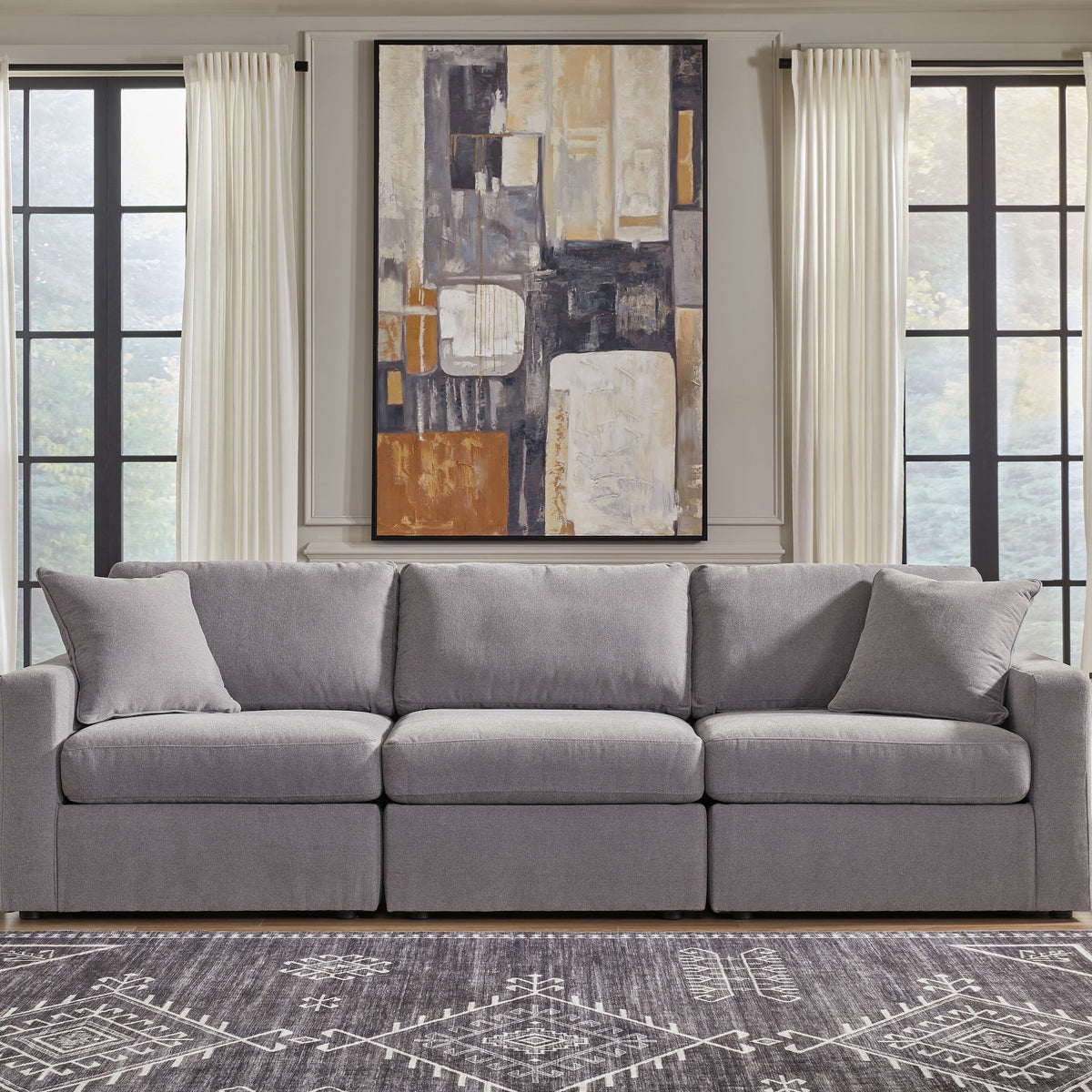 Modmax - Granite - Sectional