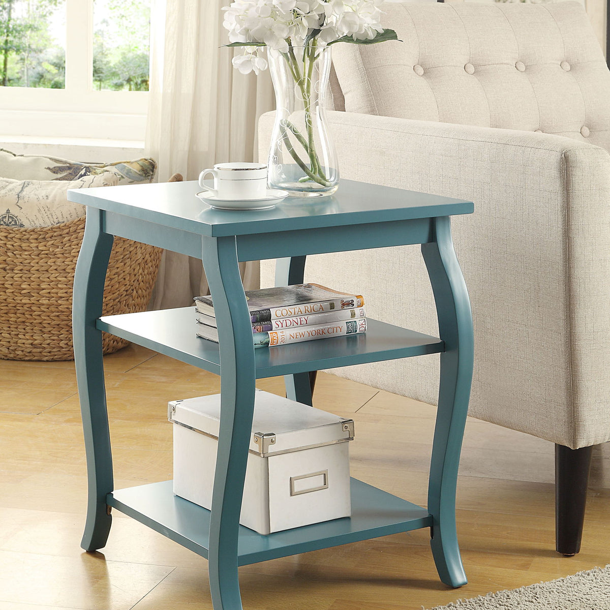 Becci - Accent Table - Teal