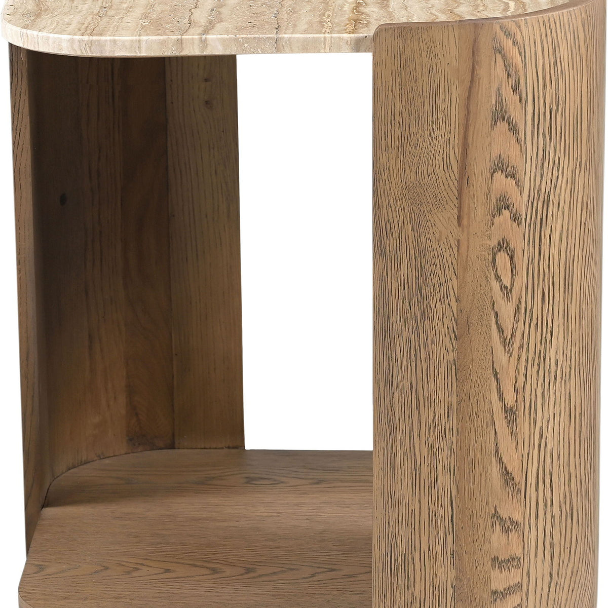 Calabria - Marble And Oak Wood Table
