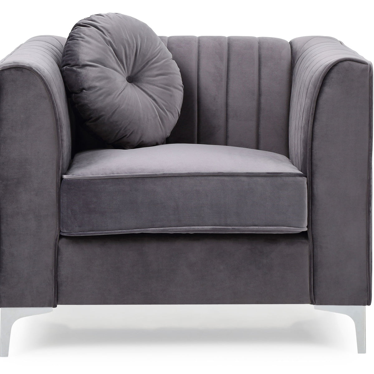 Contemporary Sloped Armchair