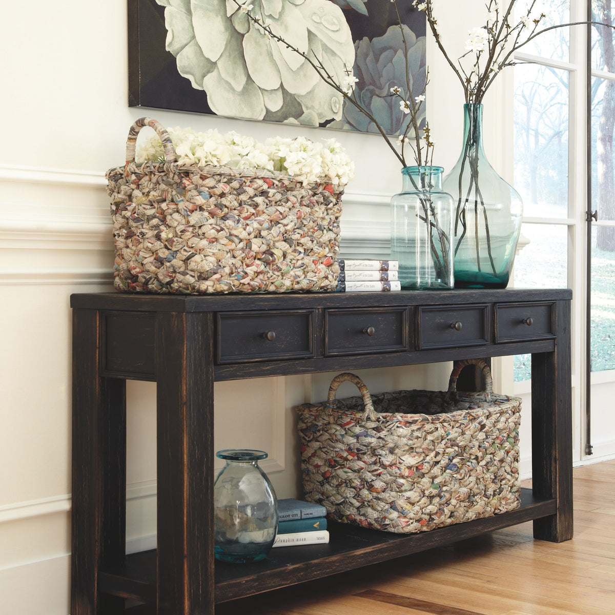 Gavelston - Sofa Table - Black