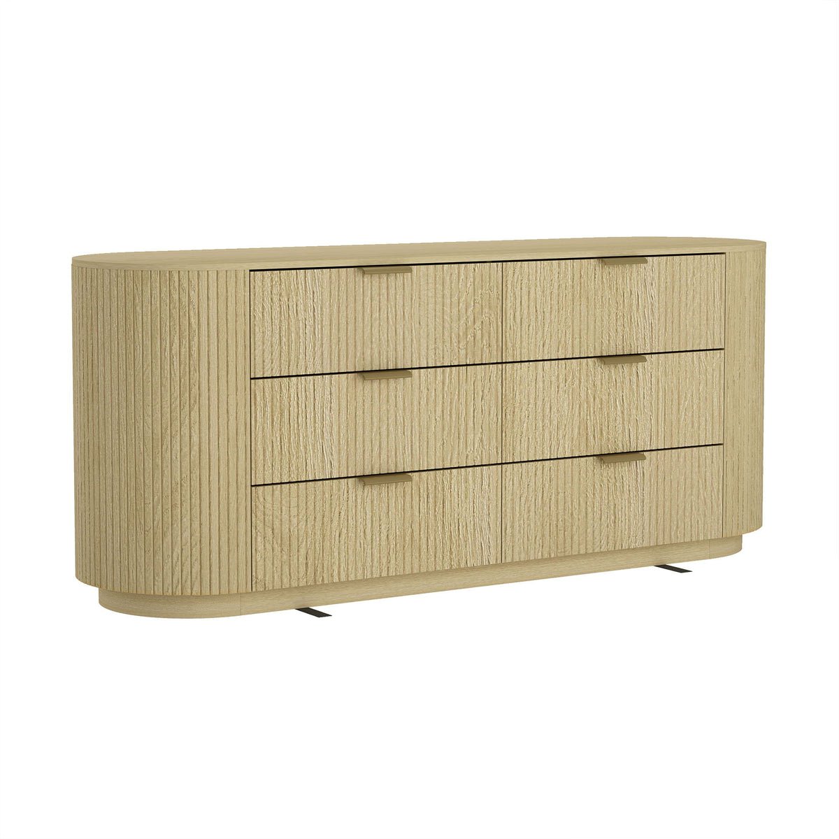 Olivia - 71" Dresser - Natural Oak