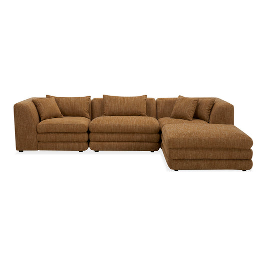 Lowtide - Lounge Modular Sectional - Amber Glow