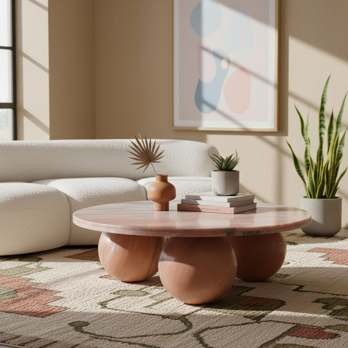 Spherical - Marble/Stone Coffee Table