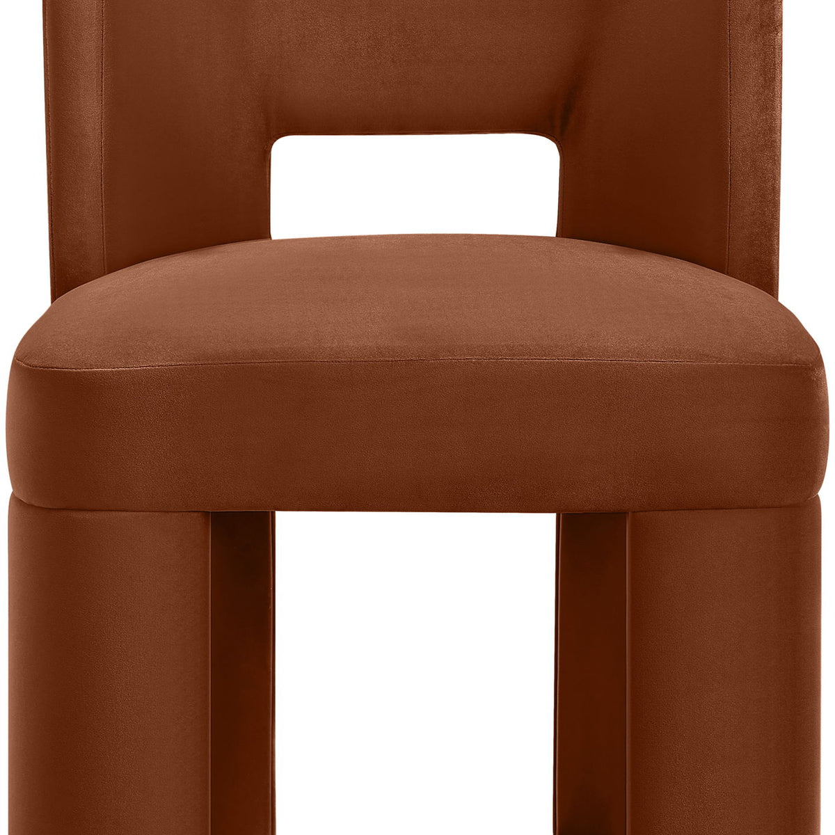 Zuno - Velvet Performance Fabric Upholstered Dining Chair (Set of 2)