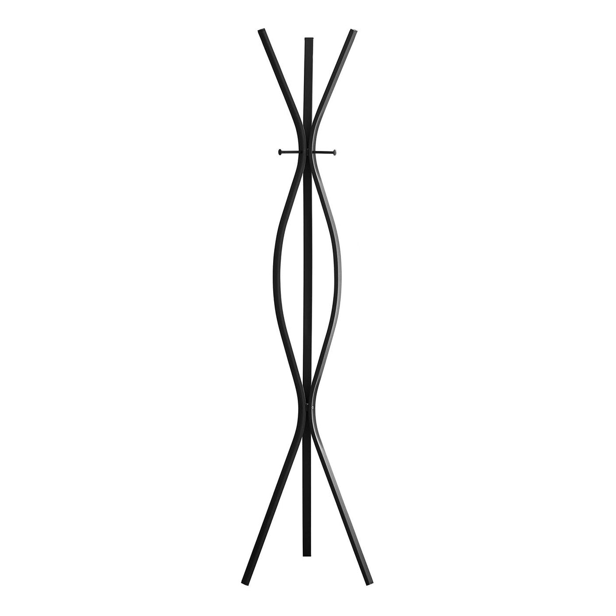 Free Standing Coat Rack 3 Hooks For Entryway