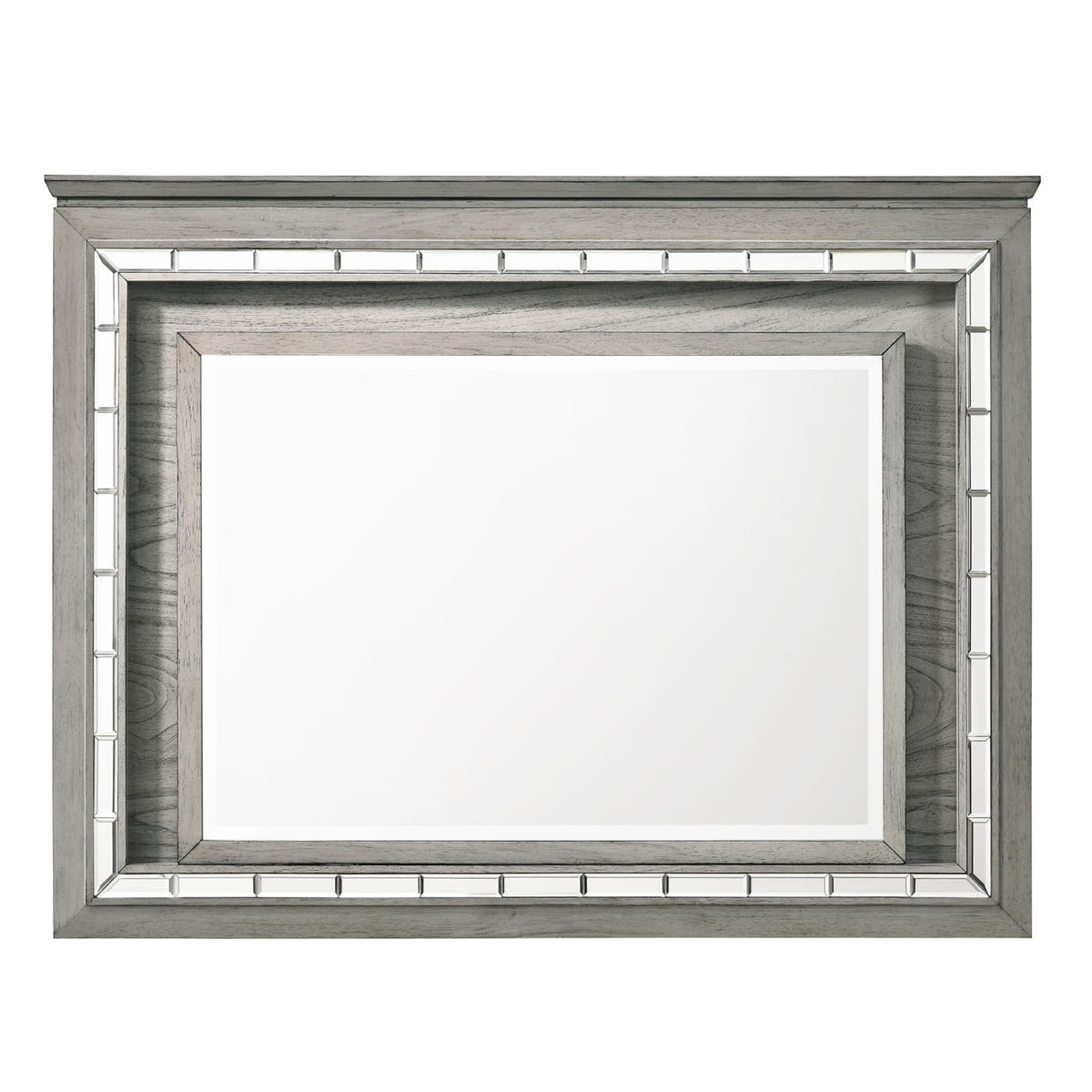 Antares - Mirror With LED - Light Gray