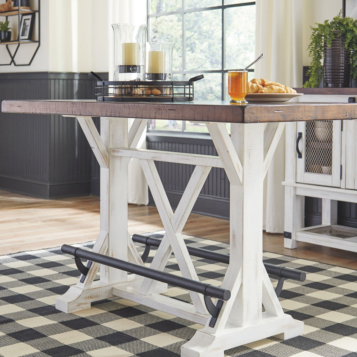 Valebeck - Counter Height Table Set
