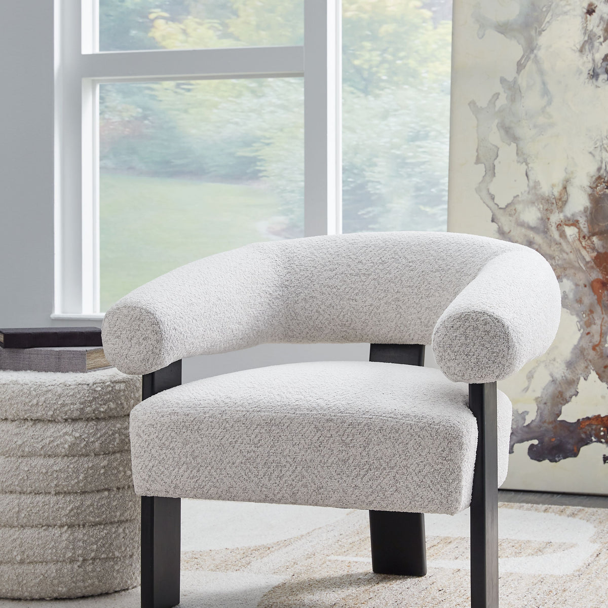 Dultish - Accent Chair - Snow