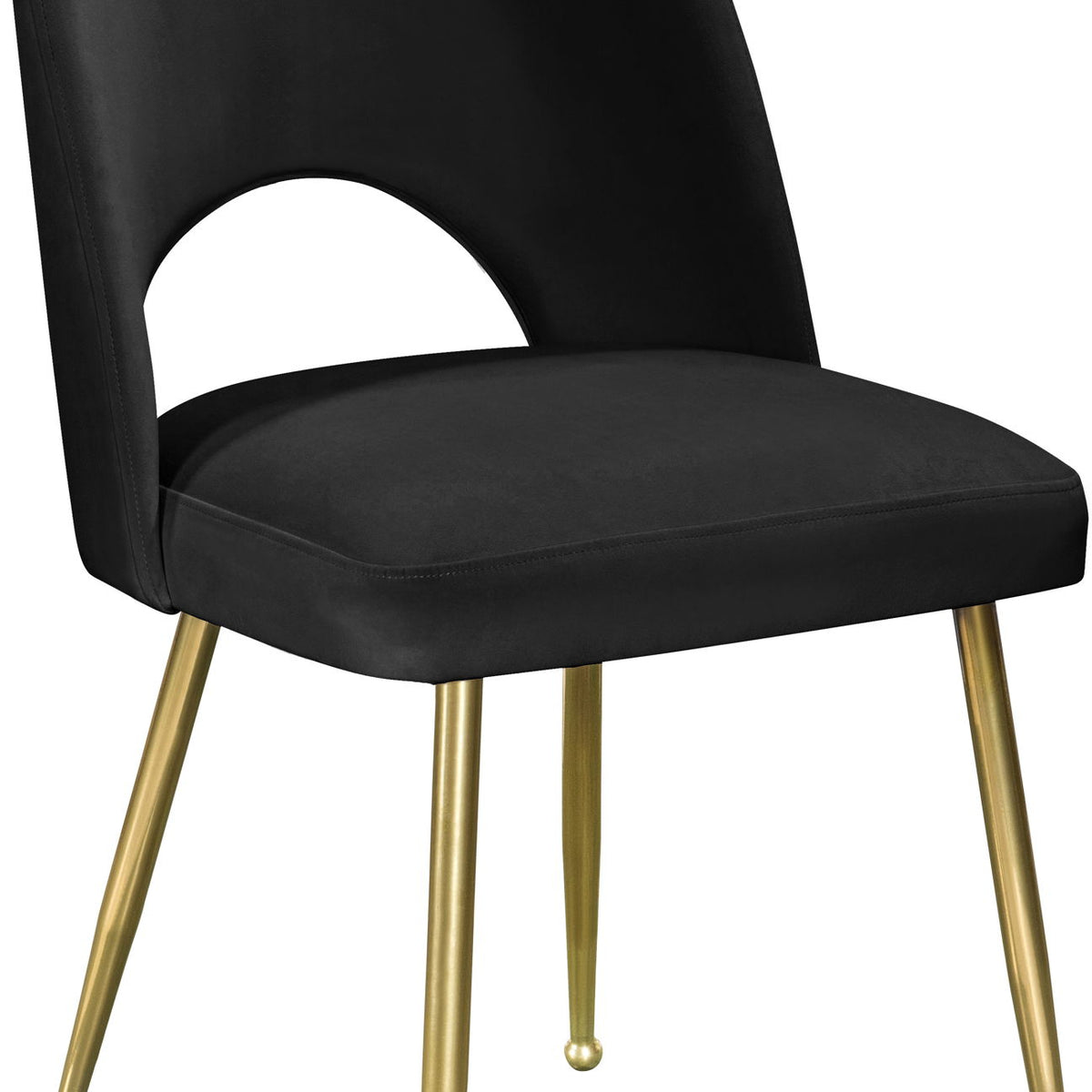 Logan - Dining Chair (Set of 2) - Gold Legs