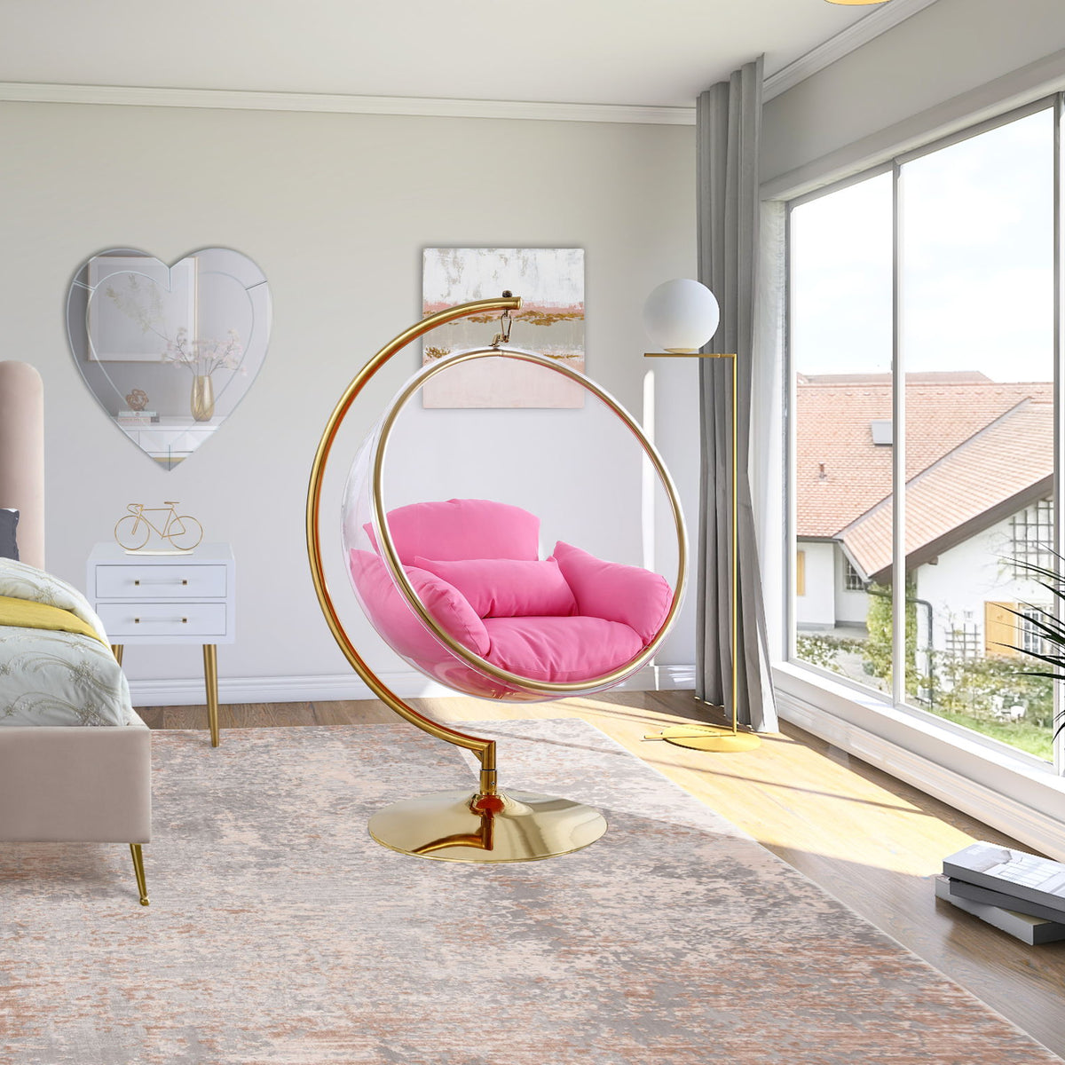 Luna - Swing Bubble Accent Chair