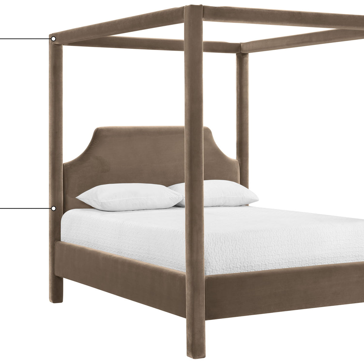 Dawson - Velvet Upholstered Bed