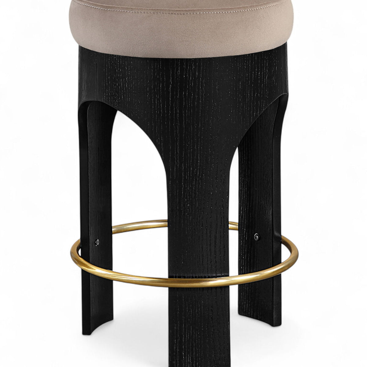 Bocceli - Counter Stool - Black Base