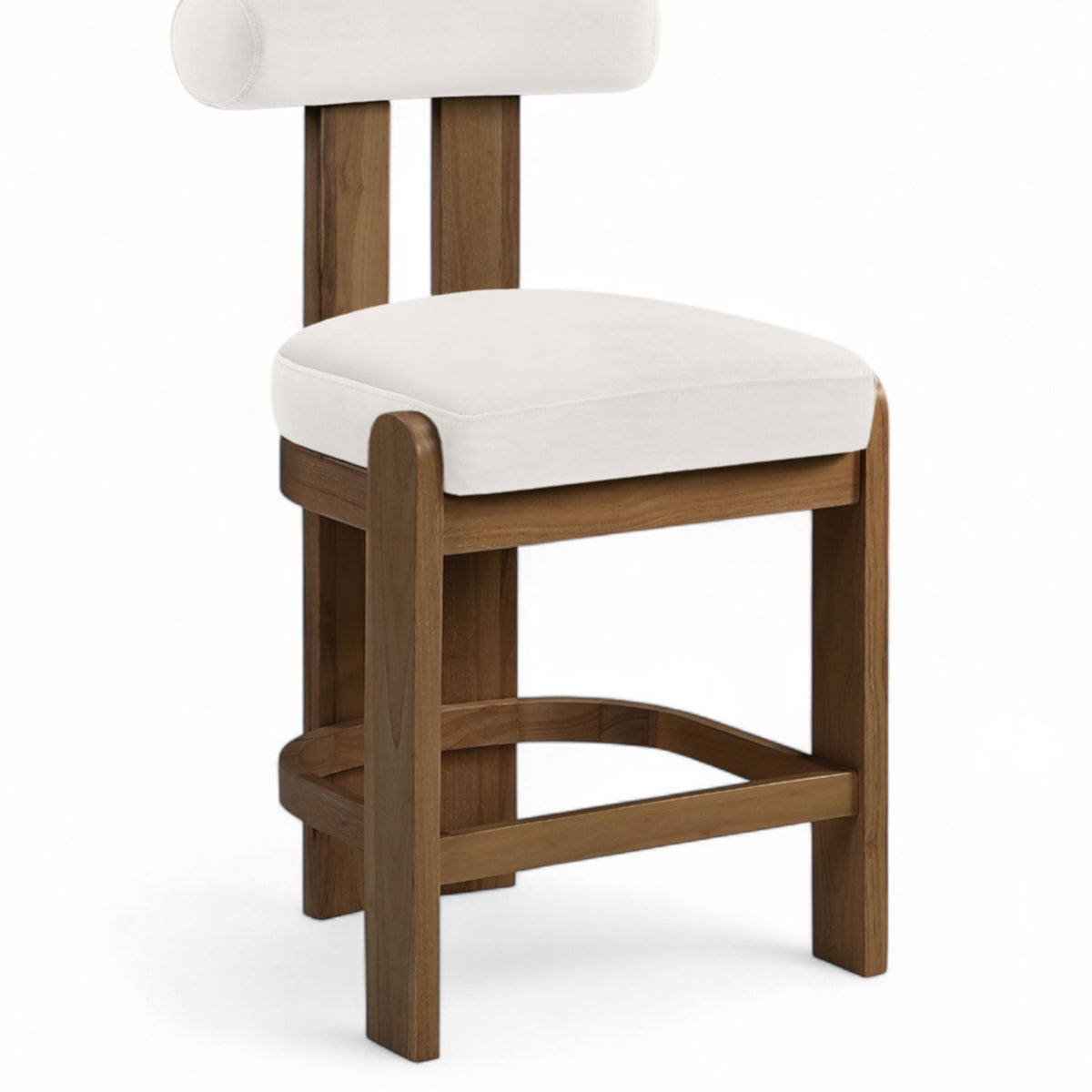 Arienzo - Velvet Upholstered Counter Stool (Set of 2)