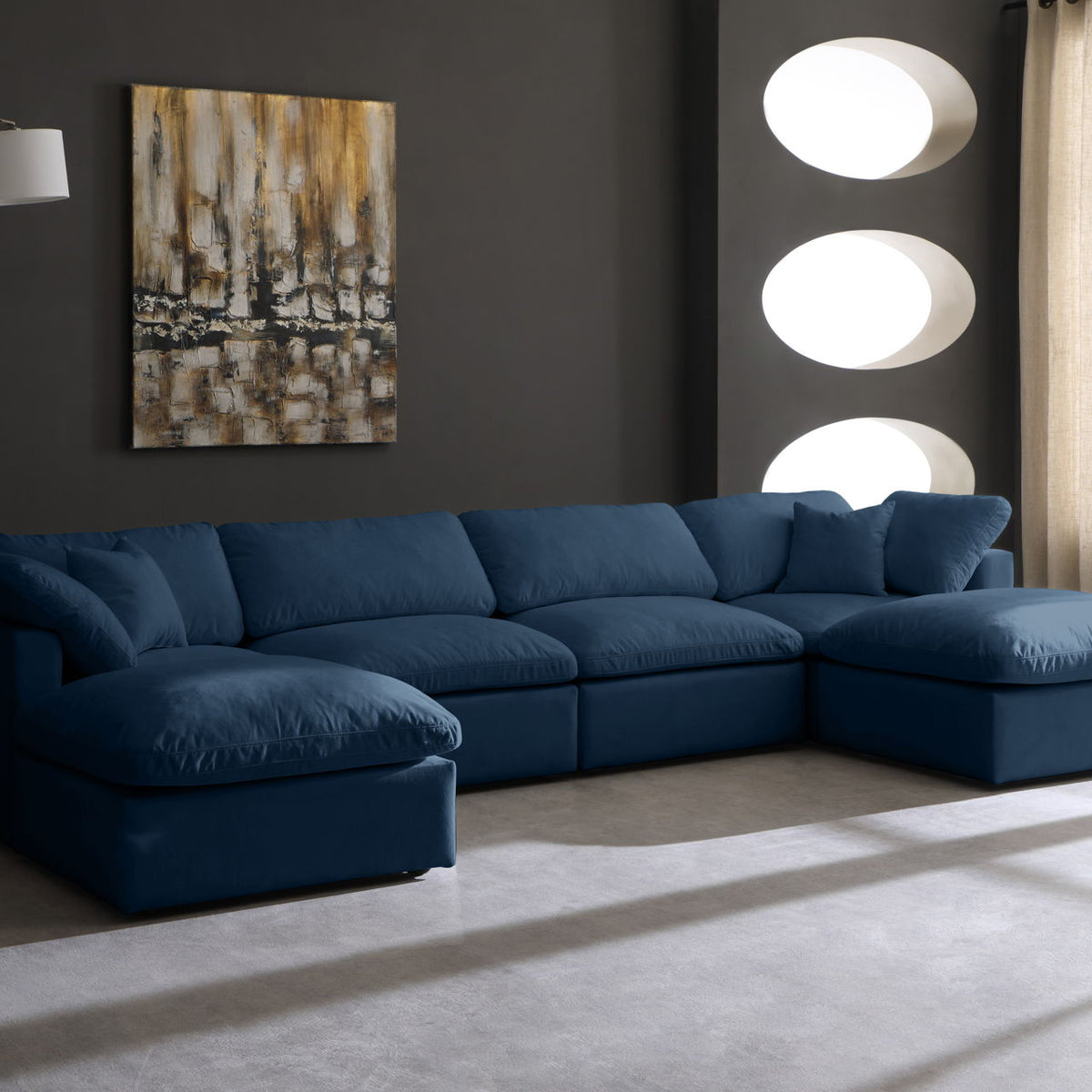 Plush - 6 Piece Modular Sectional