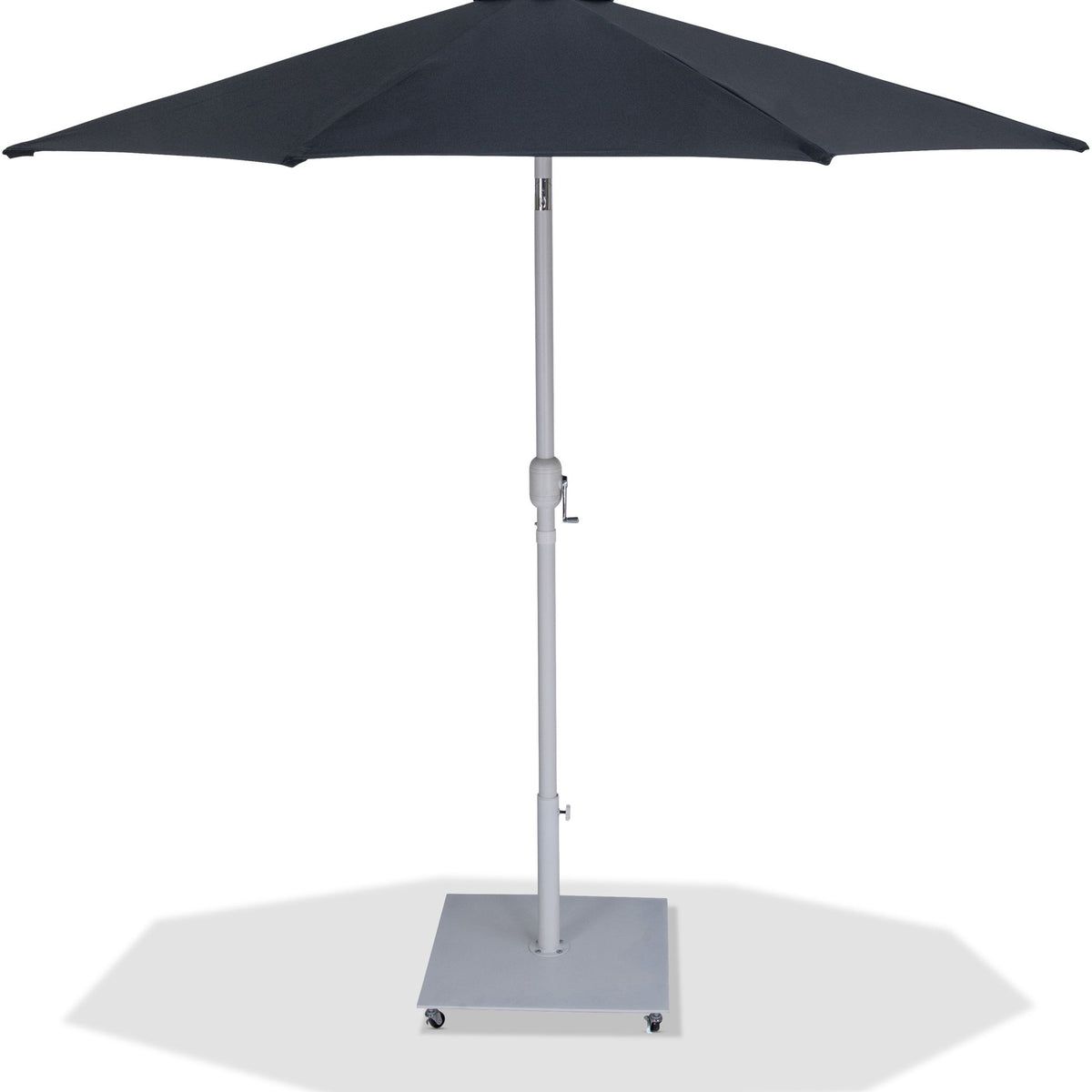 Fiji - Aluminum Patio Umbrella With Square White Base