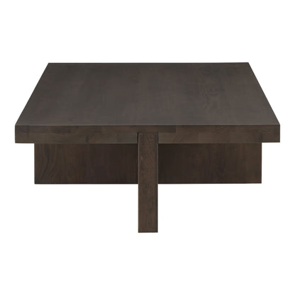 Folke - Rectangular Coffee Table - Dark Brown