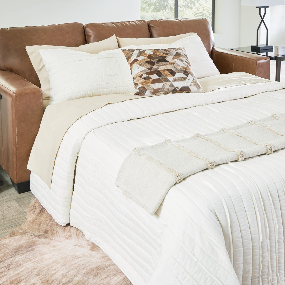 Bolsena - Caramel - Queen Sofa Sleeper