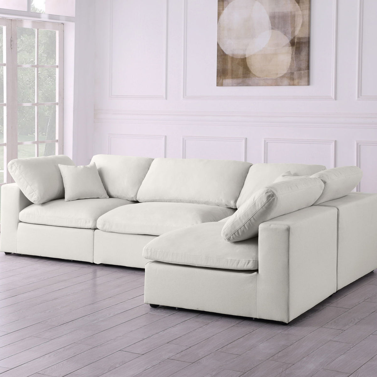 Plush - 4 Piece Modular Sectional